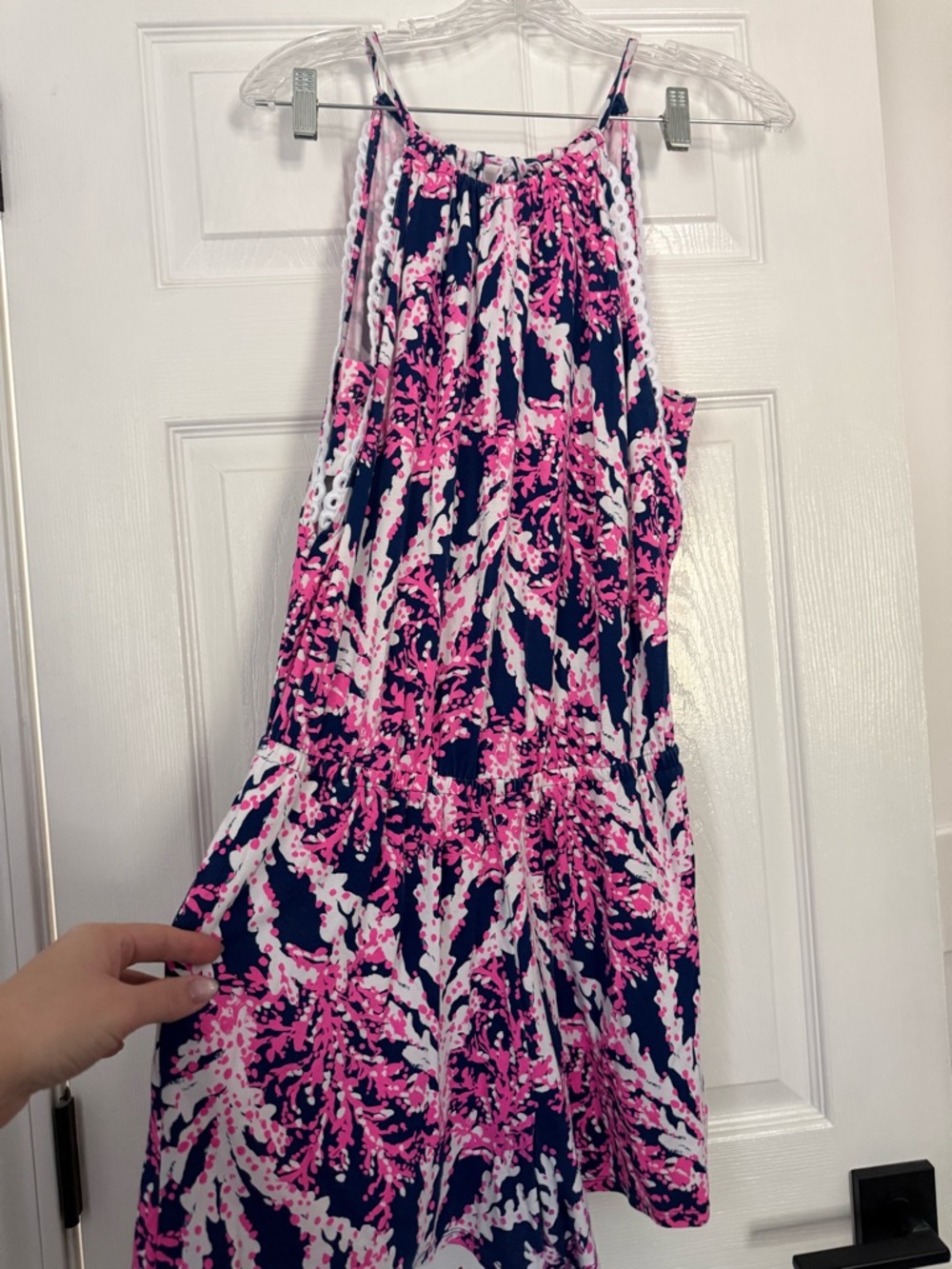 Lilly Pulitzer Gianna Romper Sze Medium